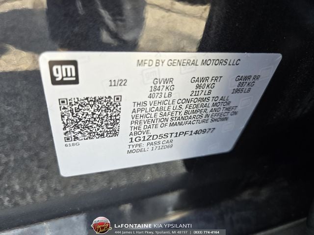 2023 Chevrolet Malibu LT 1LT
