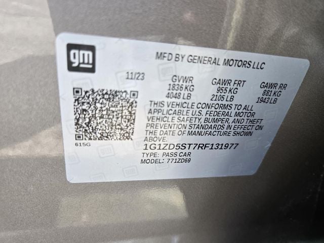 2024 Chevrolet Malibu LT 1LT
