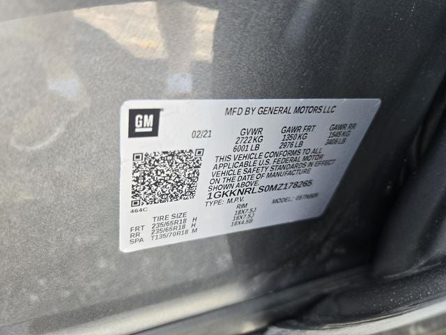 2021 GMC Acadia SLE