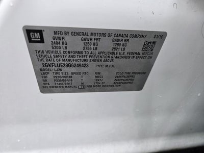 2016 GMC Terrain SLT