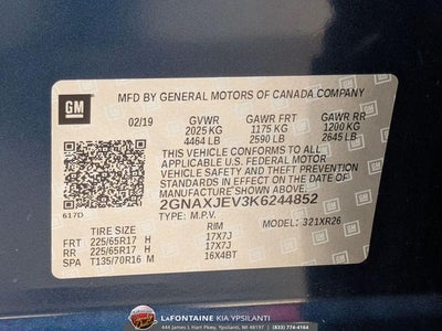 2019 Chevrolet Equinox LT