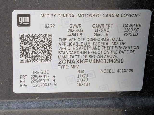 2022 Chevrolet Equinox LT