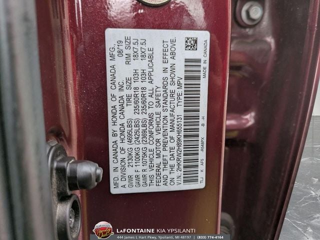 2019 Honda CR-V EX-L