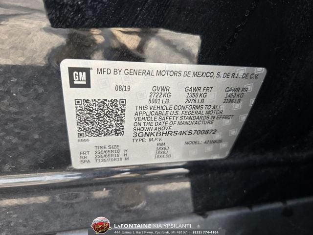 2019 Chevrolet Blazer Base 3LT