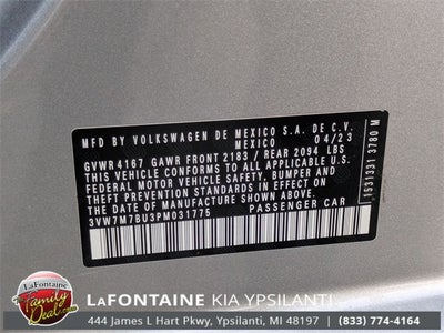 2023 Volkswagen Jetta 1.5T SE