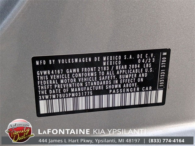 2023 Volkswagen Jetta 1.5T SE