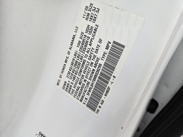 2021 Honda Odyssey EX-L