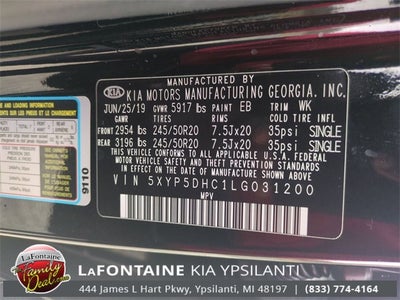 2020 Kia Telluride SX AWD