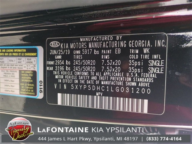 2020 Kia Telluride SX AWD