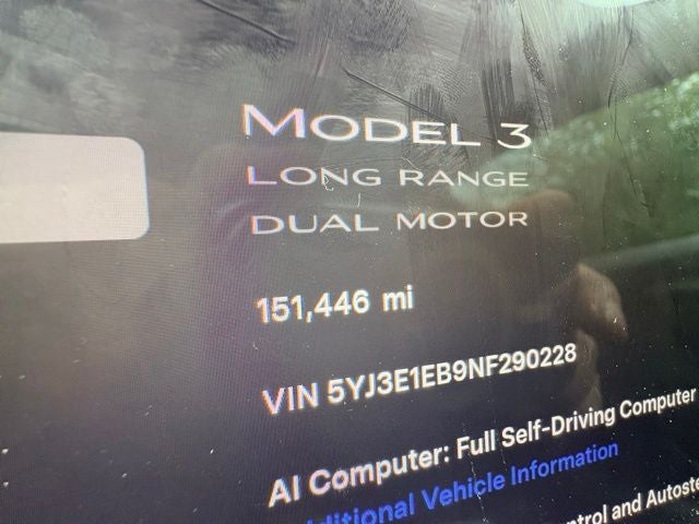 2022 Tesla Model 3 Long Range