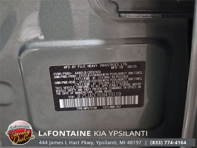 2016 Subaru Forester 2.5i Premium