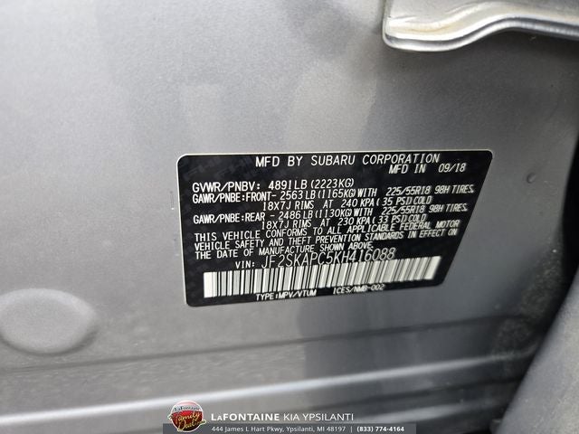 2019 Subaru Forester Sport