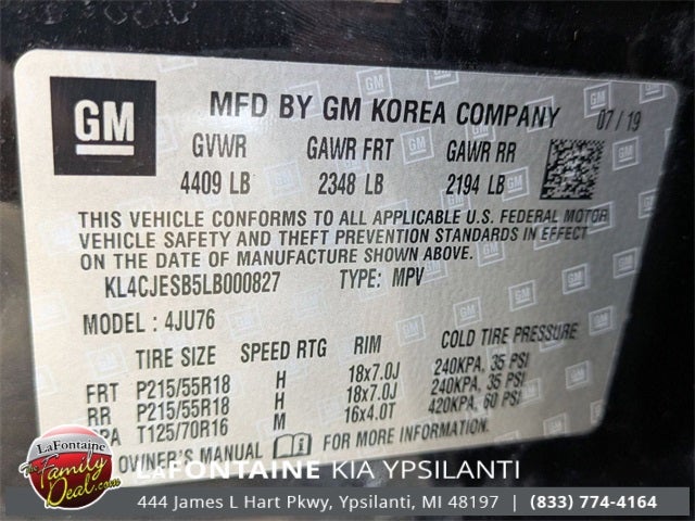 2020 Buick Encore Preferred