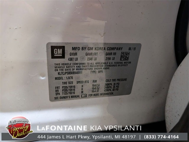 2019 Chevrolet Trax LT