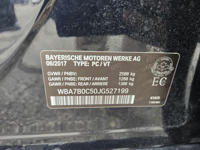 2018 BMW 7 Series 750i xDrive