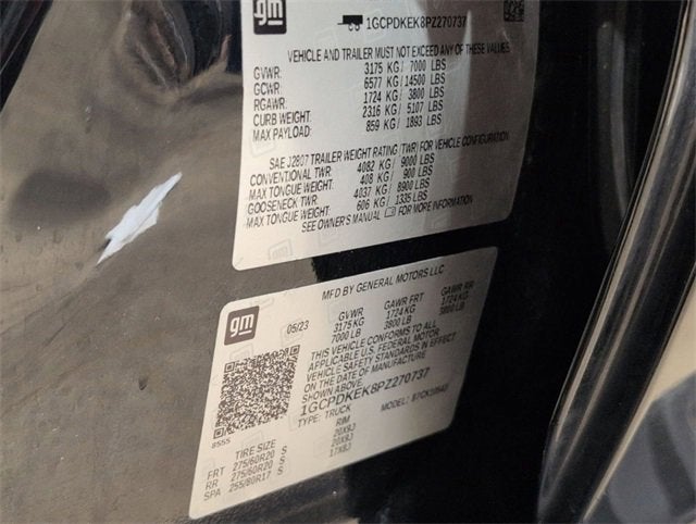 2023 Chevrolet Silverado 1500 LT (2FL)