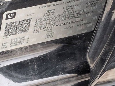 2021 Chevrolet Silverado 1500 Custom