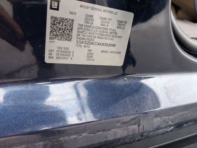 2019 GMC Yukon SLT Standard Edition