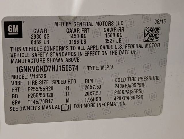 2017 Chevrolet Traverse LT