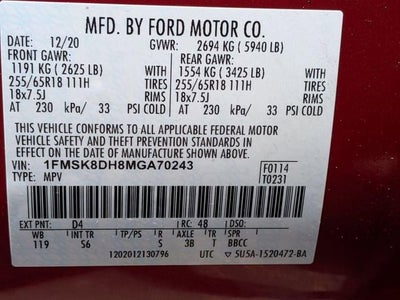 2021 Ford Explorer XLT