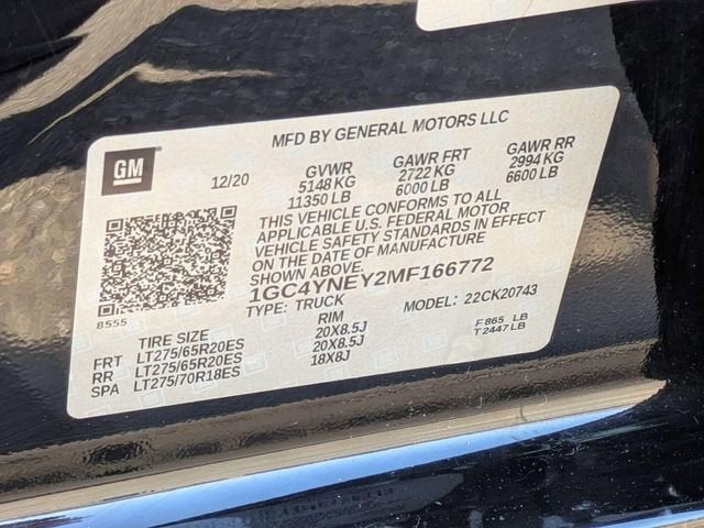 2021 Chevrolet Silverado 2500 HD LT