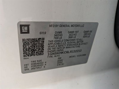 2020 Chevrolet Suburban LT