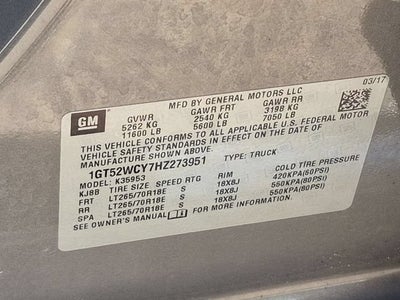 2017 GMC Sierra 3500 HD SLE