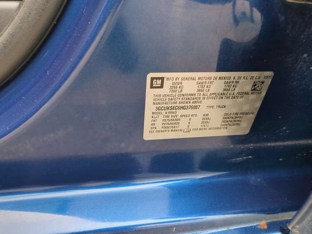 2017 Chevrolet Silverado 1500 LTZ