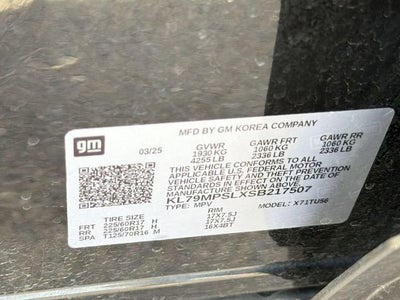 2025 Chevrolet Trailblazer LT