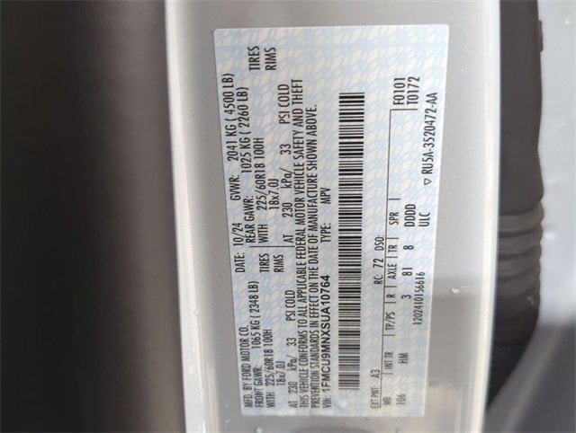 2025 Ford Escape ST-Line