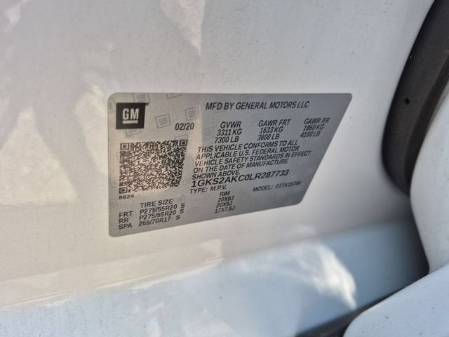 2020 GMC Yukon SLE