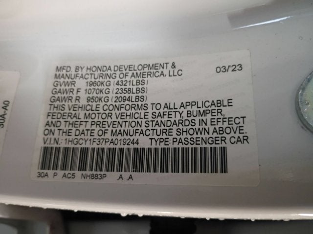 2023 Honda Accord EX