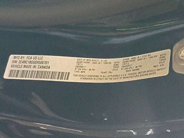 2025 Chrysler Pacifica Select