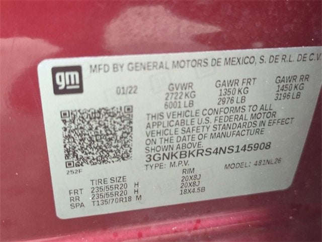 2022 Chevrolet Blazer RS