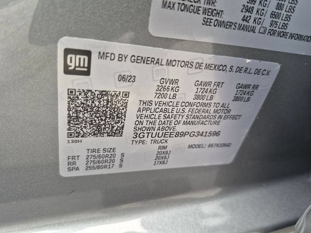 2023 GMC Sierra 1500 AT4