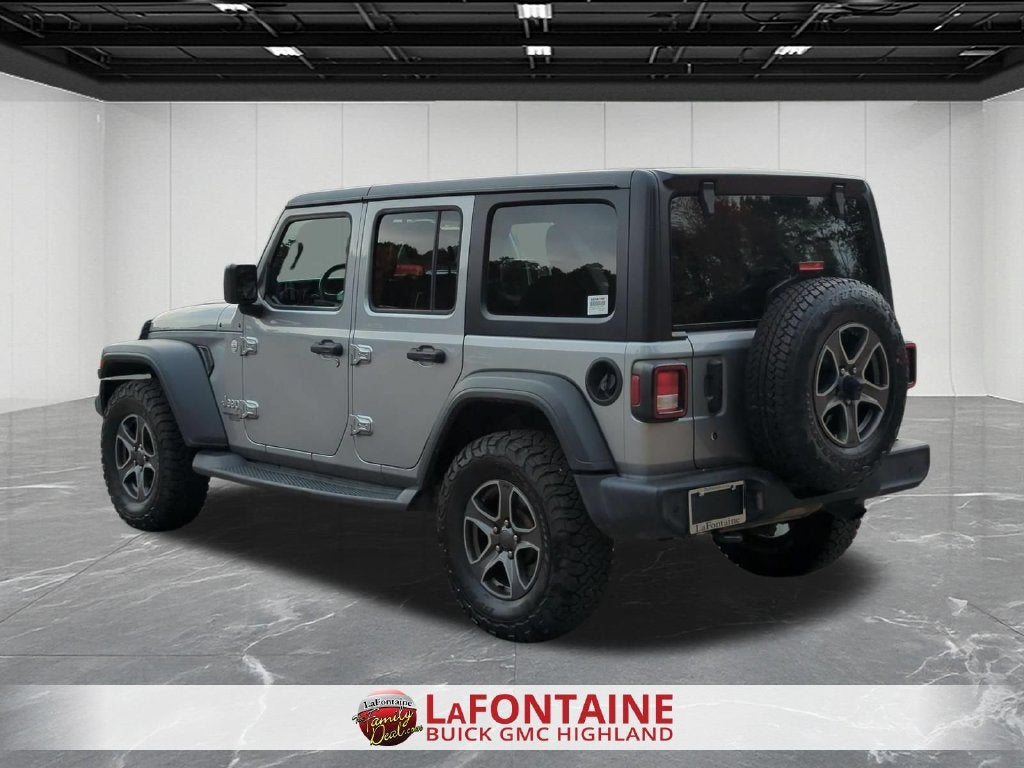 2018 Jeep Wrangler Unlimited Sport S 4x4