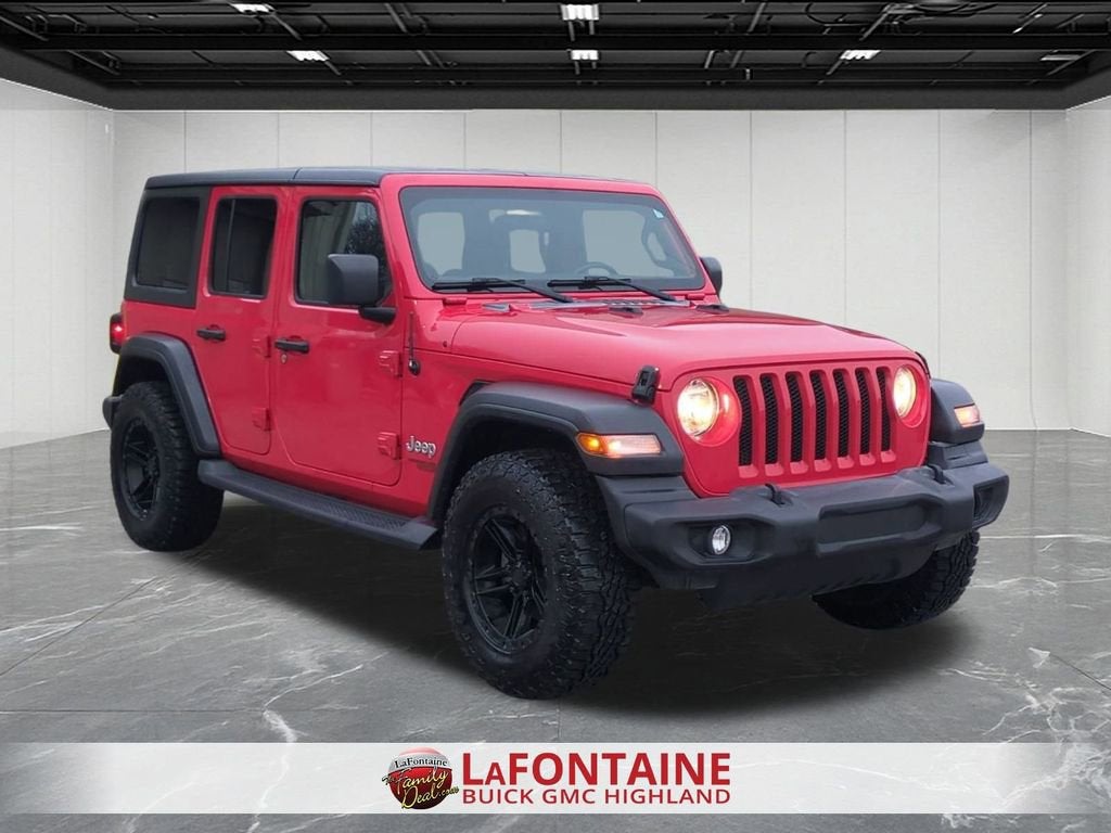 2018 Jeep Wrangler Unlimited Sport S 4x4