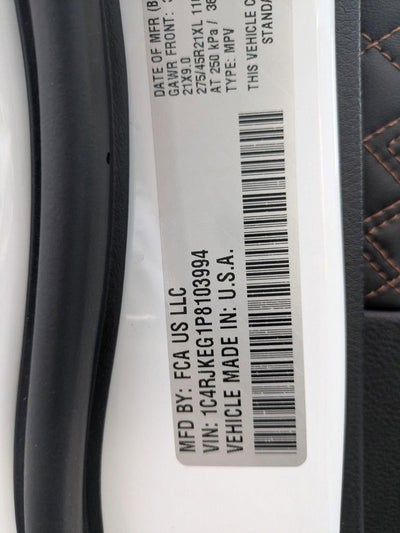 2023 Jeep Grand Cherokee L Summit 4x4