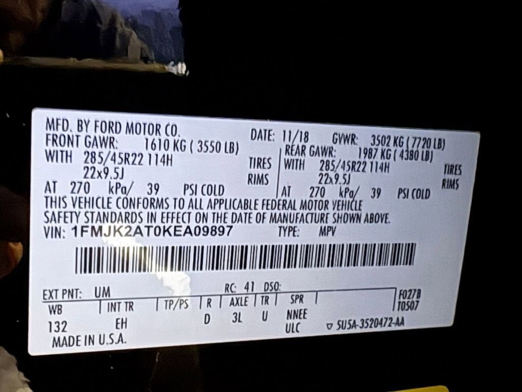 2019 Ford Expedition MAX Limited