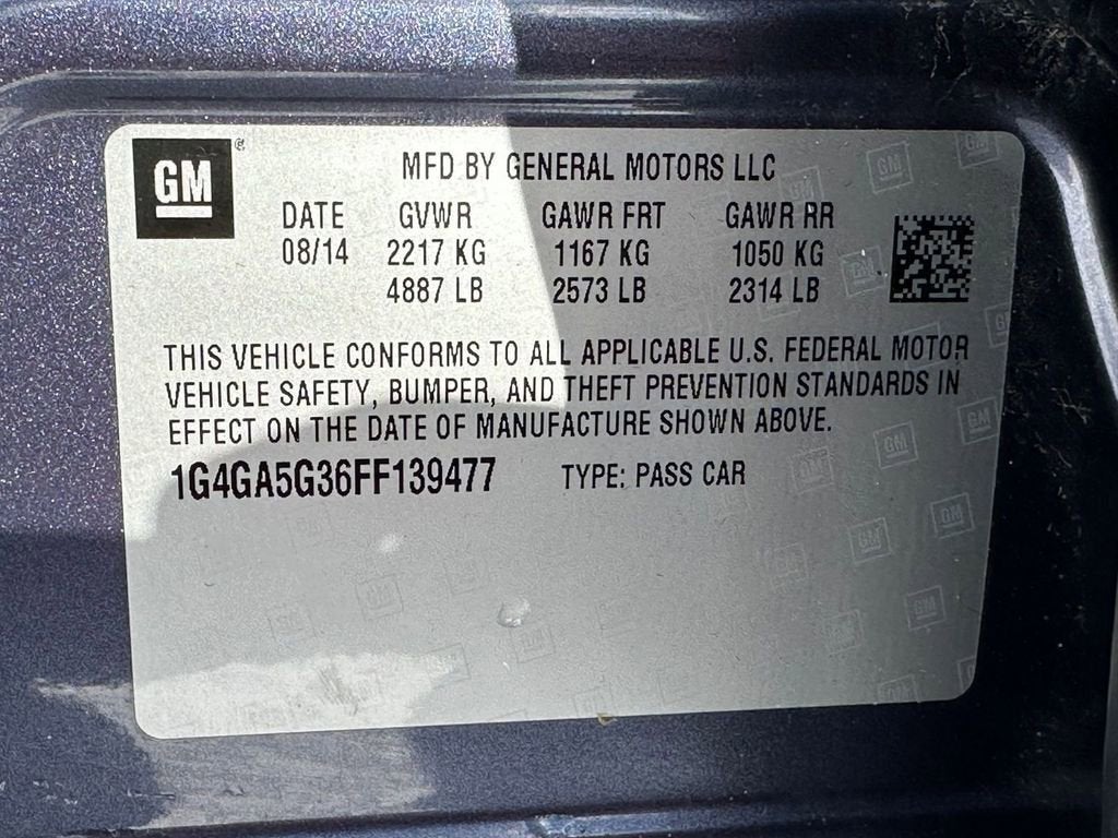 2015 Buick LaCrosse Base