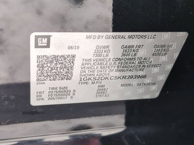 2019 GMC Yukon SLT Standard Edition