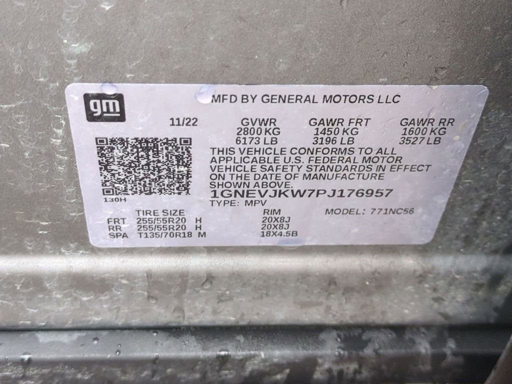 2023 Chevrolet Traverse RS