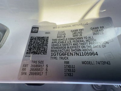 2022 GMC Canyon AT4 - Leather