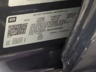 2022 GMC Sierra 1500 AT4