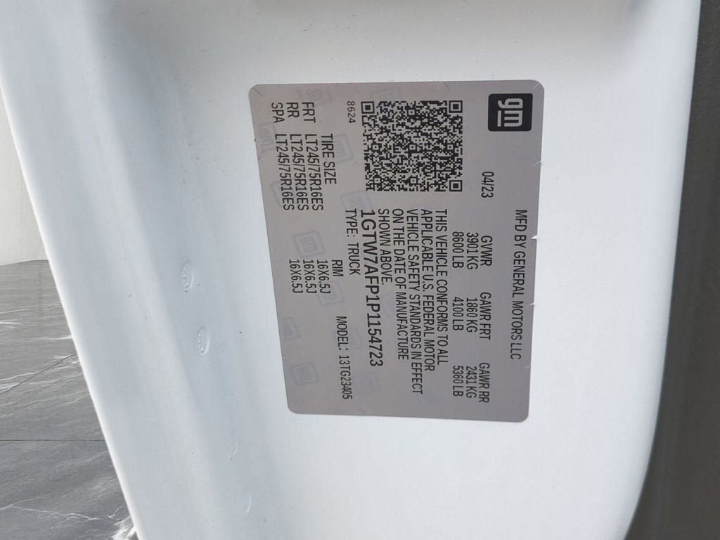 2023 GMC Savana Cargo 2500 Work Van