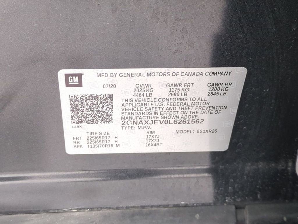 2020 Chevrolet Equinox LT