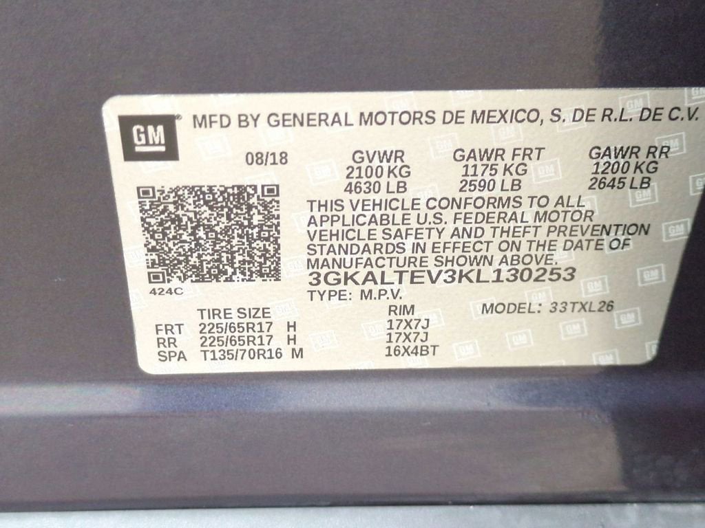 2019 GMC Terrain SLE