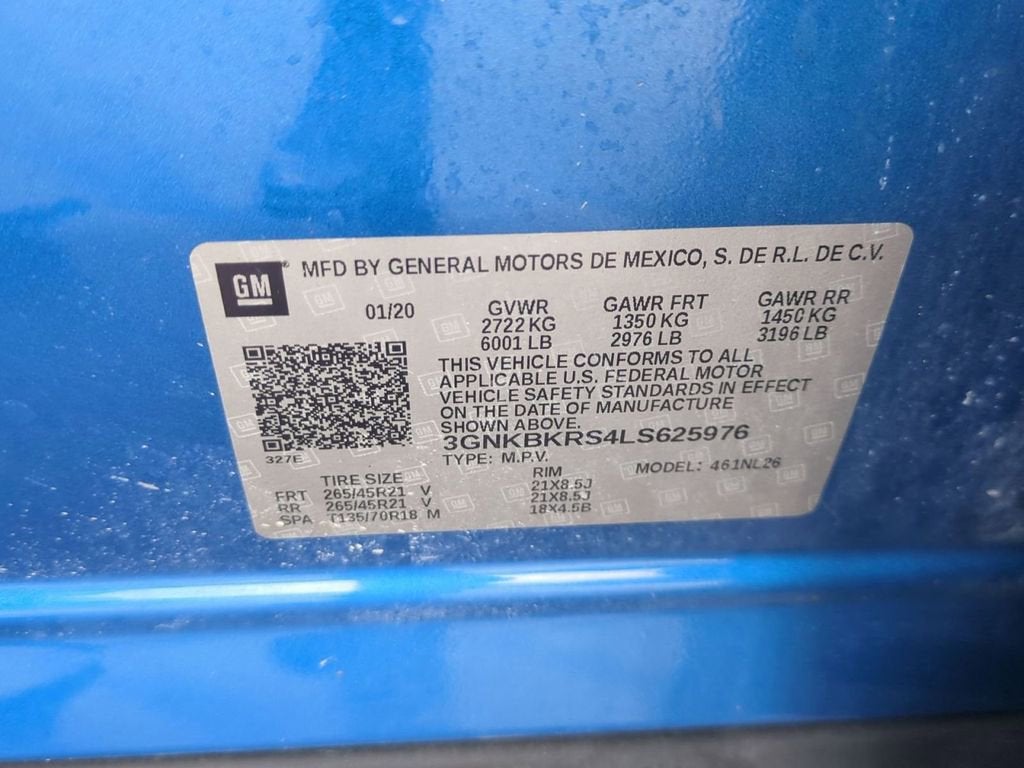 2020 Chevrolet Blazer RS