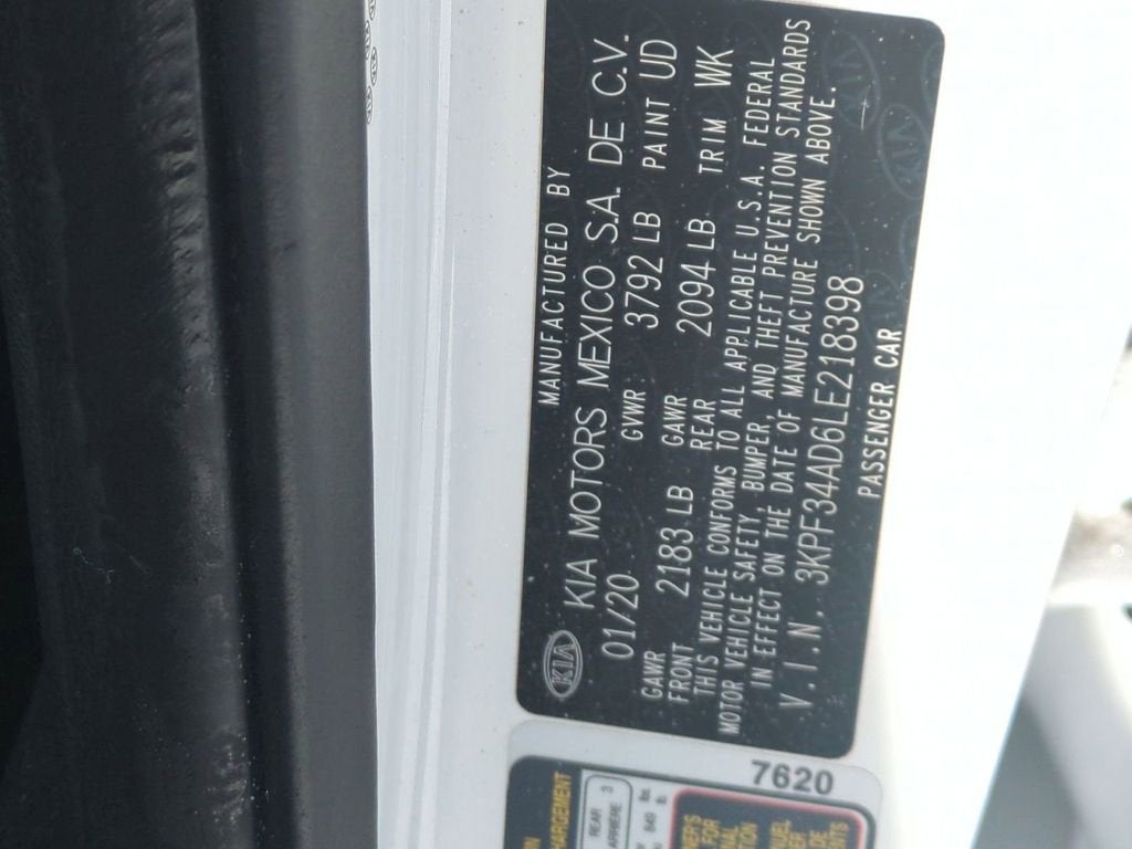 2020 Kia Forte GT-Line