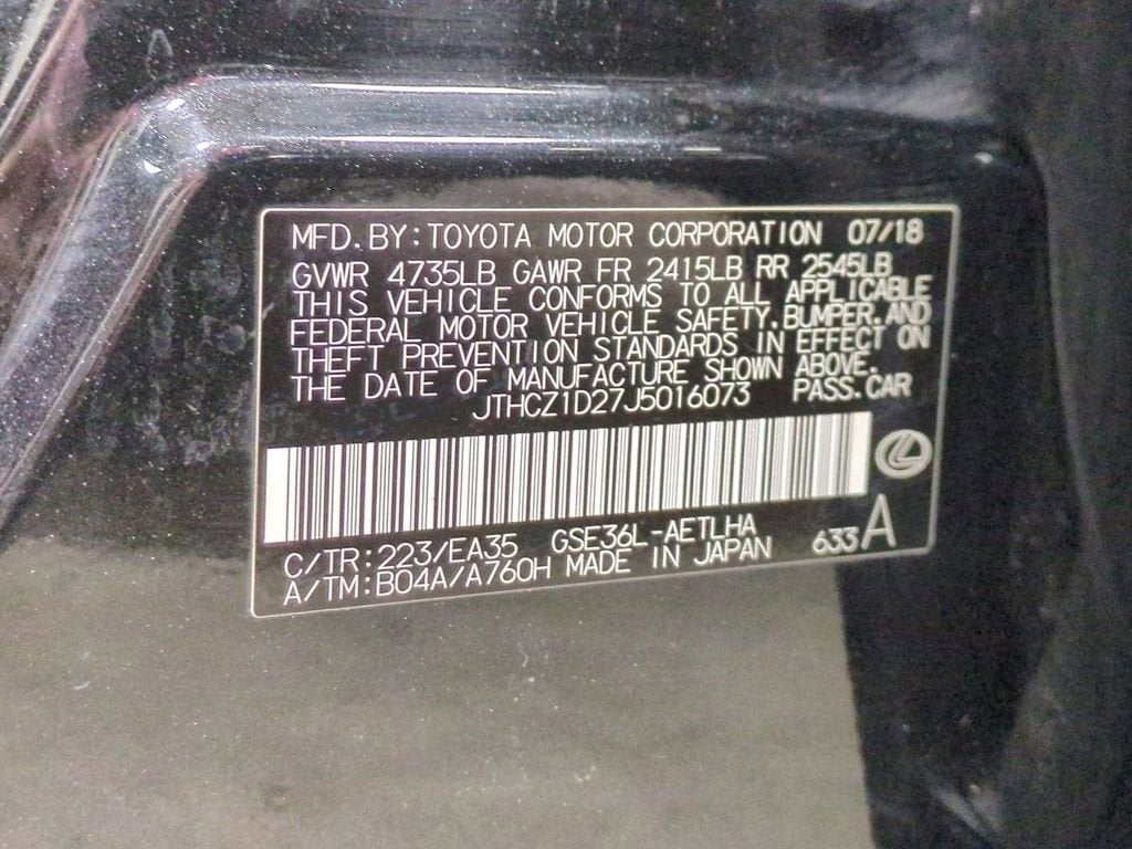 2018 Lexus IS 350 IS 350